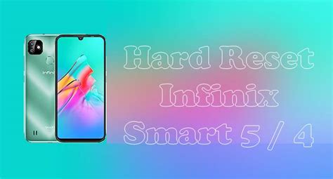 How To Hard Reset Infinix Smart 2 X5515 YouTube