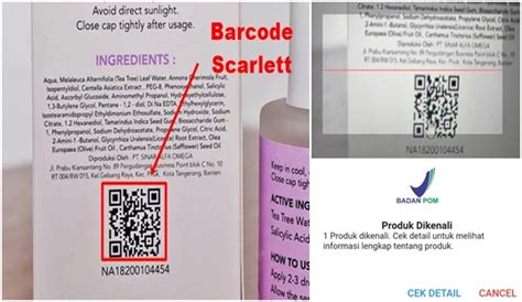 Cara Cek Barcode Scarlett untuk Mengetahui Keaslian Produk