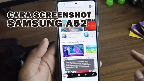 Samsung Galaxy A52 (4G/5G) How to take a screenshot/capture? YouTube