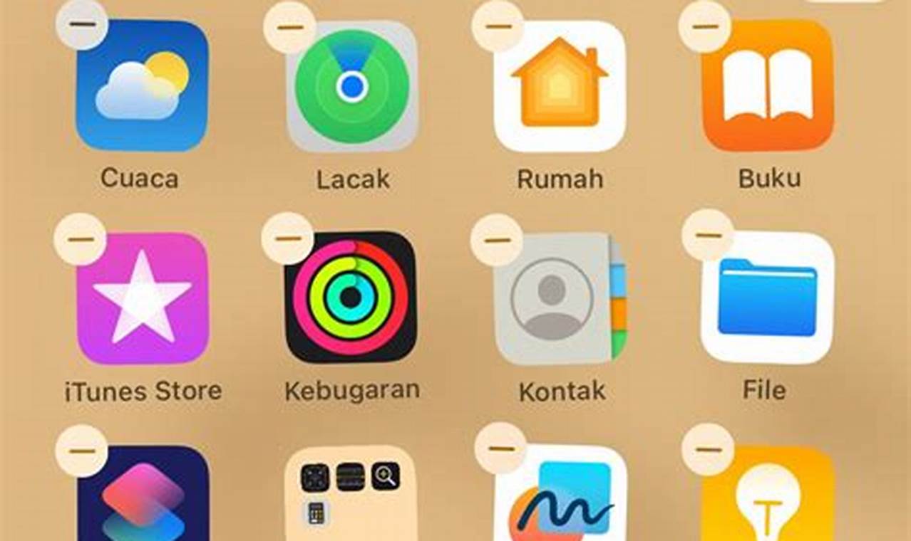 cara sembunyikan aplikasi di iphone