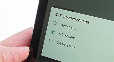 Cara Setting Wifi 5Ghz Di Android
