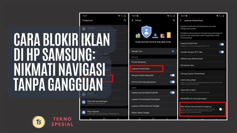 cara blokir iklan di hp samsung