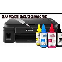 cara cek tinta printer canon g2010