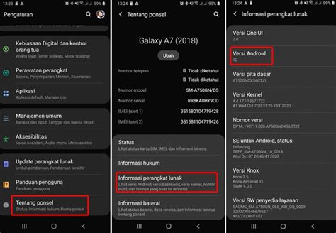 √ 7+ Cara Melihat Versi Android di HP Samsung (Cek OS)