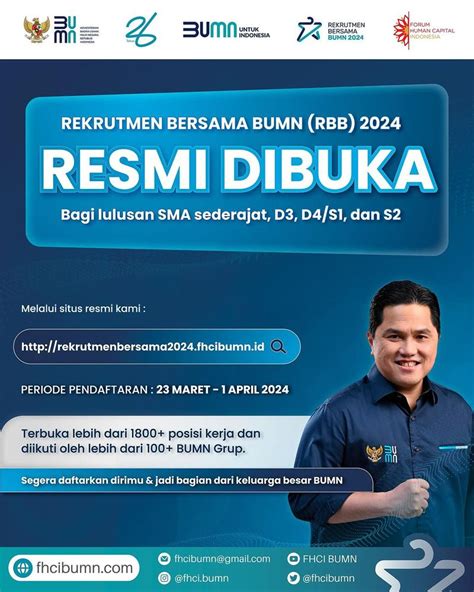 cara daftar rekrutmen bersama bumn 2024