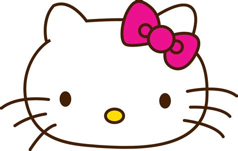 cara de hello kitty png