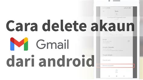cara delete akaun gmail