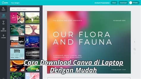 Cara Download Aplikasi Canva di Laptop Windows dan MacOS serta Syaratnya Kanal Malang