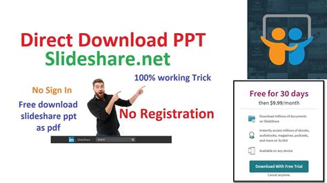 Kemudahan Cara Download File Di Slideshare