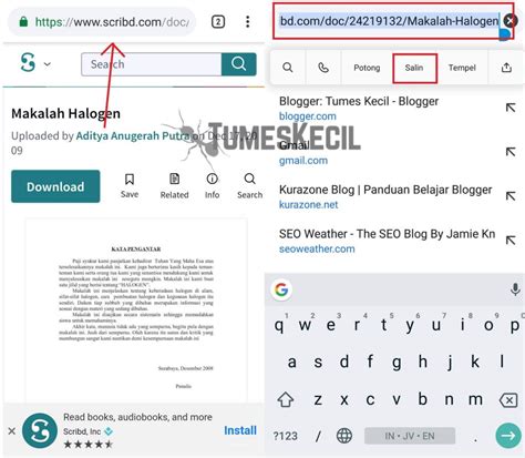 Cara Download Scribd Gratis
