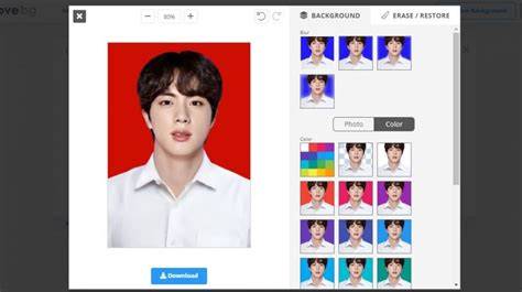 2 Cara Edit Foto Background Merah Online di HP