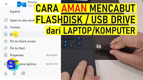 Cara Eject Flashdisk dengan Benar