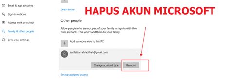 cara hapus akun microsoft 365