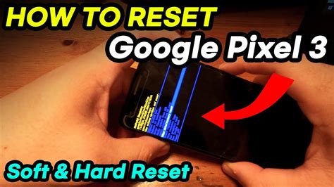 cara hard reset google pixel