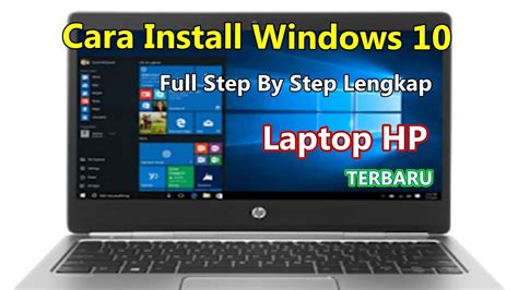 Cara Install Windows 10 di Laptop HP