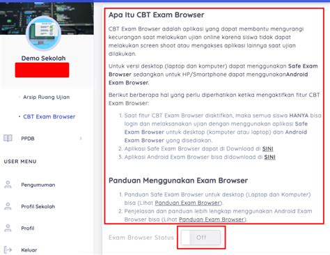 cara kerja safe exam browser