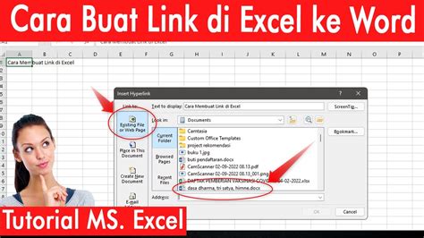 Cara Link Data Excel Ke Word Butik Shaakira
