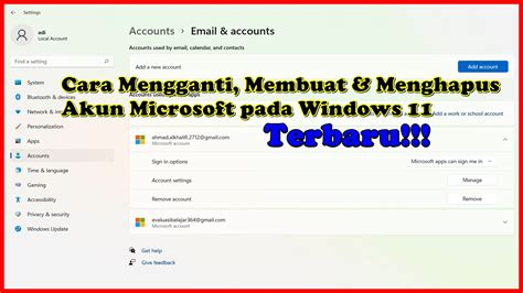 cara login akun microsoft di windows 11