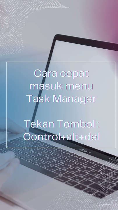 Cara Masuk Task Manager