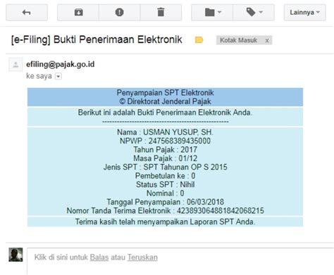 cara melihat bukti potong pajak online