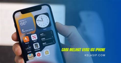 Cara Melihat Versi iOS di iPhone di Indonesia