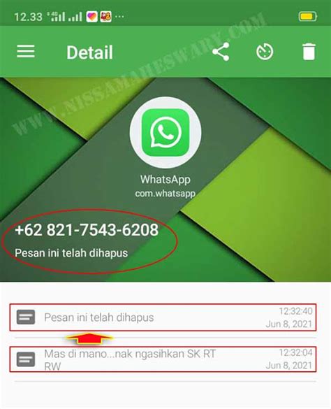 Cara Melihat Pesan Wa Yang Sudah Dihapus Oleh Pengirim