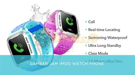 imoo Watch Phone Z6 un smartwatch para niños con doble cámara