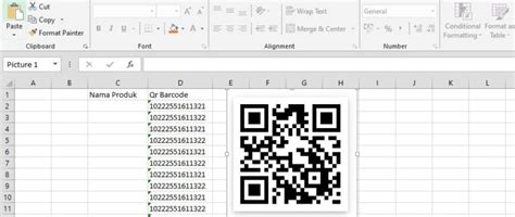 Cara Memasukkan Data Di Excel Dengan Qr Code