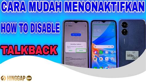 Cara Mematikan Talkback Oppo Dengan Mudah