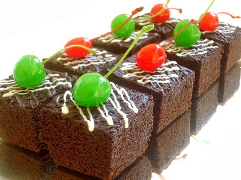 cara membuat brownies hijau