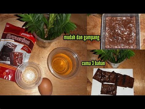 cara membuat brownies menggunakan haan