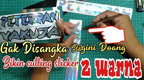 Cara Membuat Cutting Sticker Di Corel Draw