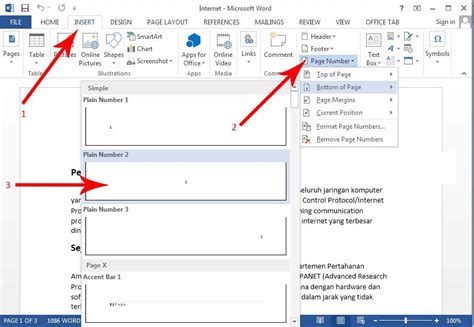 cara membuat halaman makalah otomatis di word