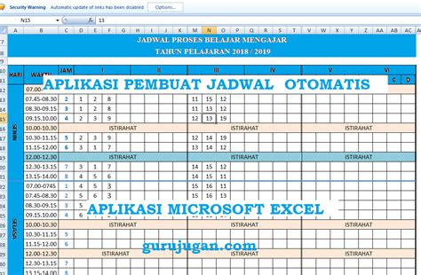 Cara Membuat Jadwal di Excel: Panduan Lengkap dan Praktis