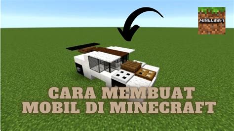 Cara membuat mobil pick up di minecraft pe YouTube