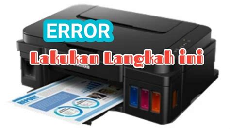 Cara Memperbaiki Printer Canon G3000 Tahun 2023