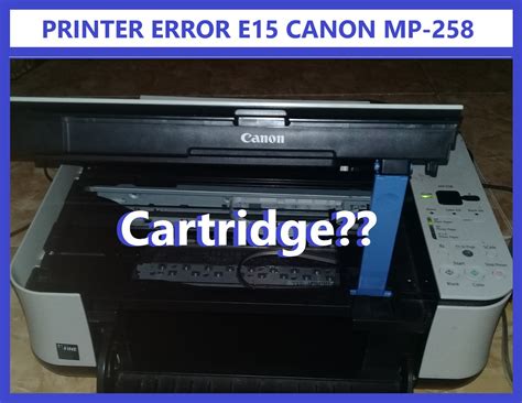 Cara Memperbaiki Printer Canon Mp287 Error E16