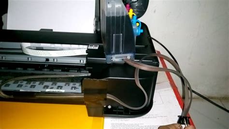 Cara Memperbaiki Selang Tinta Printer Yang Macet
