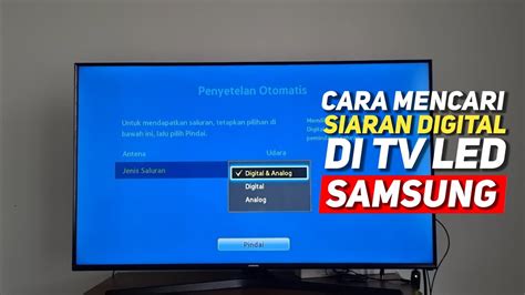 cara mencari siaran tv digital...