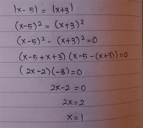 Cara Menentukan Nilai x yang Memenuhi Persamaan