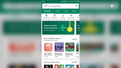 Login ke Google Play pada Perangkat Android
