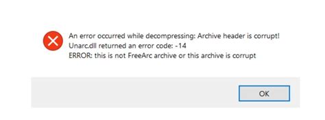 Cara Mengatasi Decompression Failed With Error Code 14