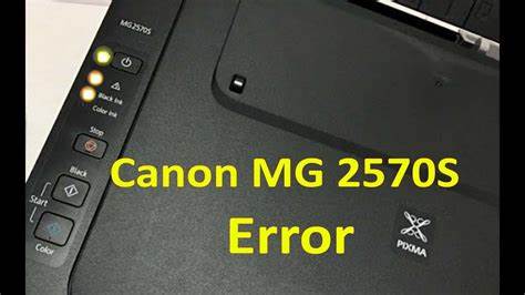 cara mengatasi printer canon mg2570s berkedip