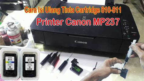Cara Mengganti Cartridge Printer Canon MP237