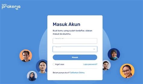 cara mengganti email akun prakerja