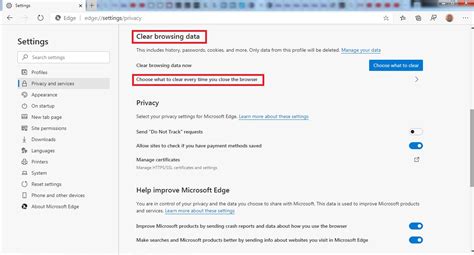 cara menghapus akun microsoft edge