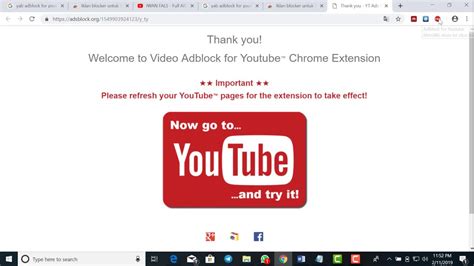 cara menghilangkan iklan youtube di laptop