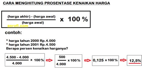 cara menghitung persen uang