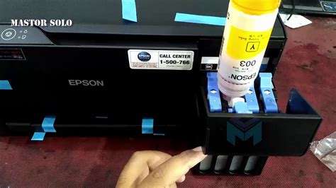 Cara Mengisi Tinta Printer Epson L3110