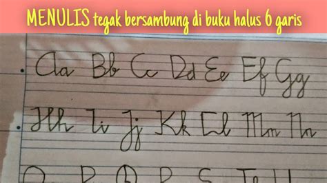 Cara Menulis Halus Dalam Bahasa Indonesia